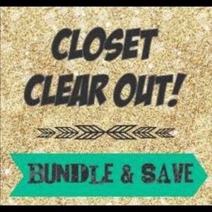 Closet clear out